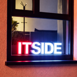 LED Namensschild personalisiert 20cm